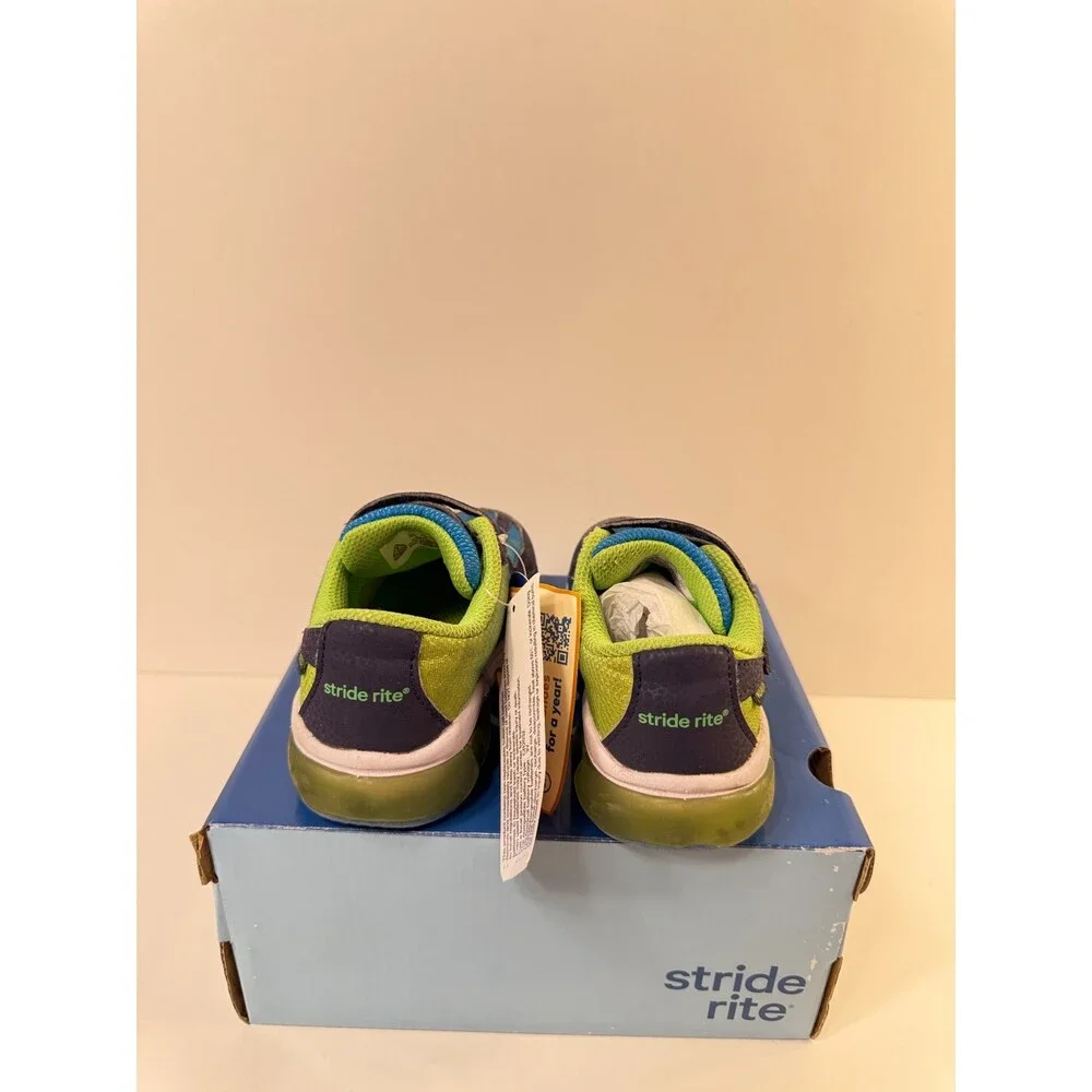 Stride Rite Unisex M2P Lighted Phantom (Toddler) Blue 9 Toddler M
